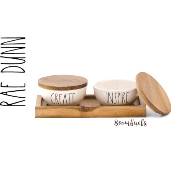 COPY - NEW Rae Dunn 3 pcs set Bowl /tray Create &…